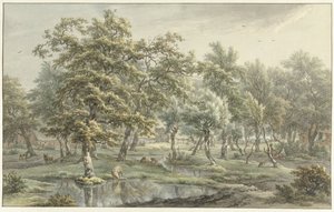 Paisaje en Eext (provincia de Drenthe)
Vista en Eext (provincia de Drenthe) de Egbert van Drielst