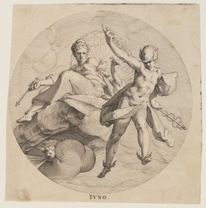 Juno, de Las Tres Diosas de Egbert van Panderen