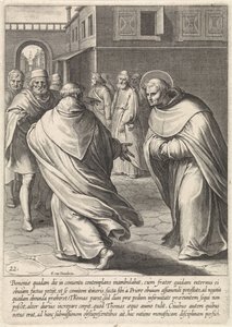 Tomás de Aquino en Bolonia La vida de Santo Tomás de Aquino (título de la serie) de Egbert van Panderen