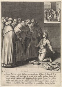 Tomás de Aquino se une a la Orden Dominicana La vida de Santo Tomás de Aquino (título de la serie)