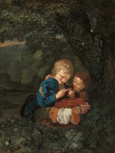 Los Jóvenes Cazadores de Pájaros de Eglon Hendrick van der Neer