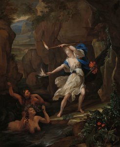 Circe castiga a Glauco transformando a Escila en un monstruo
Circe castiga a Glauco transformando a Escila en un monstruo de Eglon van der Neer