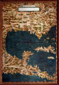 Mapa de México, Cuba, Florida y Jamaica por Egnazio Danti (1567)