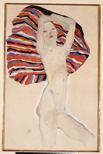 Acta contra material coloreado, 1911 de Egon Schiele