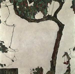 Árbol de otoño, 1909 de Egon Schiele