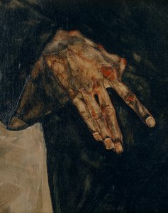 Die Eremiten (óleo sobre lienzo) de Egon Schiele
