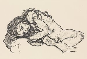 Niña de Egon Schiele