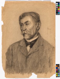Retrato de caballero de Egon Schiele