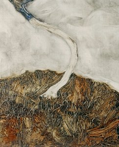 Pequeño árbol a finales de otoño ... de Egon Schiele