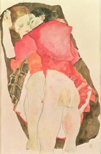 Amantes de Egon Schiele
