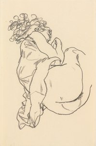 Desnudo acostado de Egon Schiele