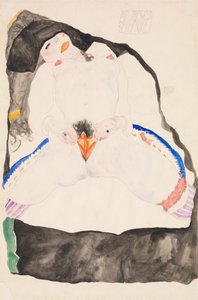 Observado en un sueño, 1911 de Egon Schiele