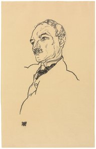 Retrato de August Lederer de Egon Schiele