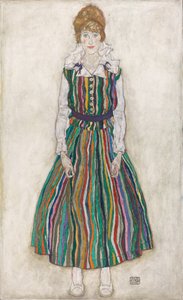 Retrato de Edith Schiele, la Esposa del Artista de Egon Schiele