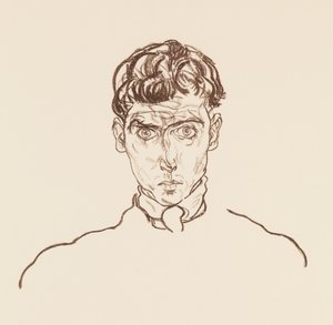 Retrato de Paris von Gütersloh de Egon Schiele