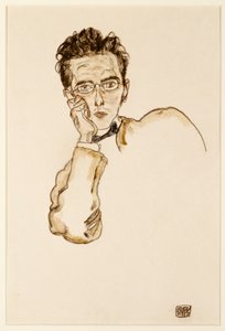 Retrato del Comerciante de Arte, Paul Wengraf de Egon Schiele