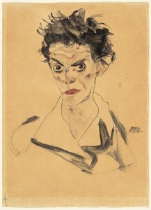 Autorretrato de Egon Schiele