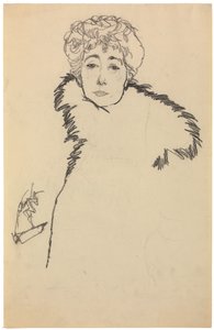 Serena Lederer, 1917 de Egon Schiele
