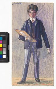 Reflejo de Egon Schiele