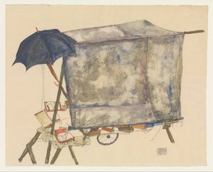 Carro callejero de Egon Schiele