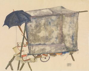 Carro de la calle de Egon Schiele