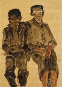Dos Niños Sentados, 1910