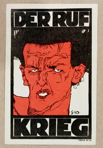 Portada (utilizando un autorretrato de ... de Egon Schiele