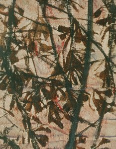 Versinkende Sonne (óleo sobre lienzo) de Egon Schiele