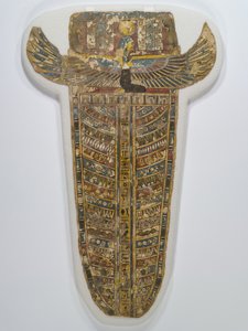 Cubierta de momia pintada (Delantal), 305-30 a.C.
