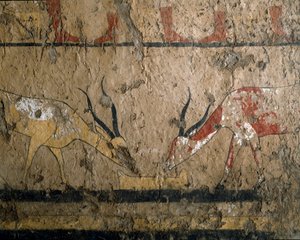 Antigüedad egipcia: cría de ganado de Egyptian 12th Dynasty