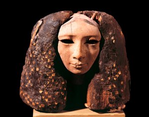 Retrato de una Princesa, de Lisht, Reino Medio, Dinastía XII de Egyptian 12th Dynasty