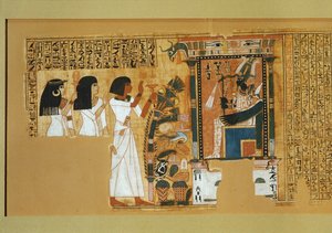 Libro de los Muertos del escriba Nebqed, reinado de ... de Egyptian 18th Dynasty