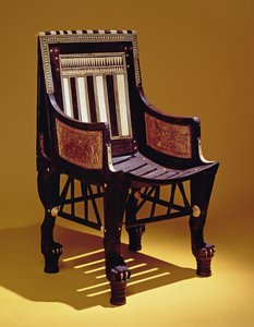 Silla de niño, de la tumba de Tutankamón, Reino Nuevo