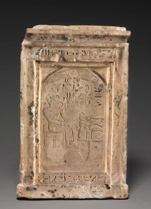 Santuario doméstico, c.1479-1425 a.C. de Egyptian 18th Dynasty