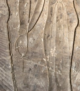 Antigüedad egipcia: jeroglíficos Ankh. Tumba de Kherouef (TT192) (Dinastía 18) de Egyptian 18th Dynasty