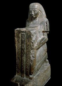 Antigüedad egipcia: Ptahmose (o Ptahmes, Ptahmosis), superintendente del faraón Amenhotep III (o Amenofis) 1390-1352 a.C. Dinastía XVIII. Florencia, Museo Arqueológico de Egyptian 18th Dynasty