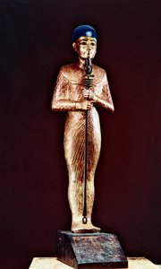 Figura del dios Ptah, de la tumba de Tutankamón, Nuevo Reino