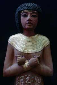Estatuilla funeraria (Ushabti) de Egyptian 18th Dynasty
