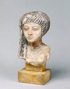 Cabeza de princesa de Amarna, c.1353-37 a.C. de Egyptian 18th Dynasty