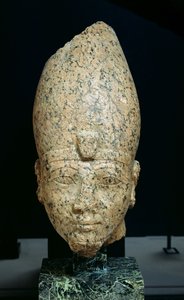 Cabeza de Hatshepsut (c.1473-c.1458 a.C.) o Tuthmosis II (c.1491-c.1479) Nuevo Reino, c.1479-1425 a.C.