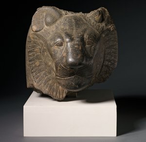 Cabeza de Sekhmet, Tebas, c.1391-53 a.C. de Egyptian 18th Dynasty