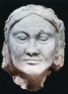 Cabeza de una anciana, Período de Amarna