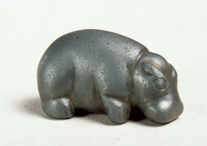 Hipopótamo, Reino Nuevo de Egyptian 18th Dynasty