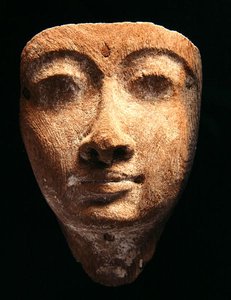Máscara, Nuevo Reino de Egyptian 18th Dynasty
