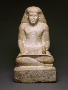 Estatua de escriba de Amunhotep, hijo de Nebiry, c.1426-1400 a.C.