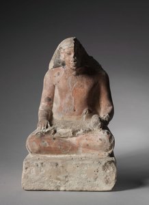 Escriba sentado de Medthu, c.1479-1425 a.C. de Egyptian 18th Dynasty