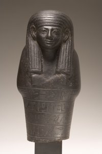 Figura Shabti para Amenemhat, Nuevo Reino (diorita) de Egyptian 18th Dynasty