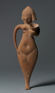 Estatuilla de una sirvienta, c.1323-1186 a.C. de Egyptian 18th Dynasty