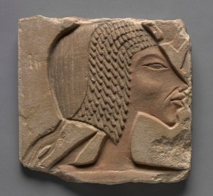 Talatat: Retrato de Nefertiti, c.1353-1347 a.C.