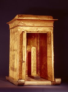 El Santuario Dorado de Tutankamón (c.1370-1352 a.C.) Nuevo Reino de Egyptian 18th Dynasty